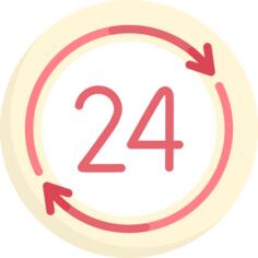 24小时