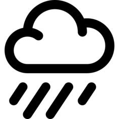 多雨的