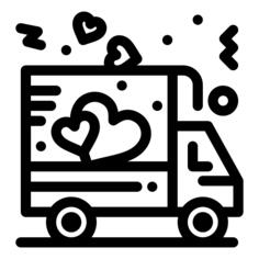 Delivery truck