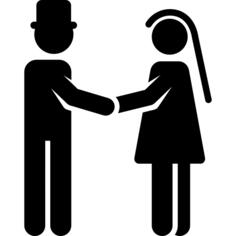 新婚夫妇