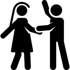 新婚夫妇
