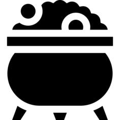 Gold pot