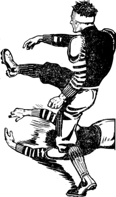 Retro football players