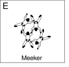 Example of formation skydiving