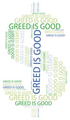 Greed word