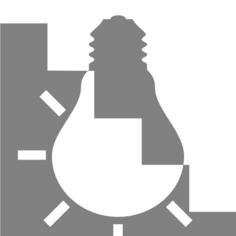 Toggle light symbol for staircase