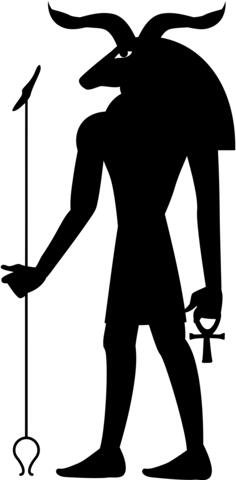 Khnum silhouette