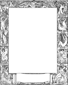 Greek mythology frame