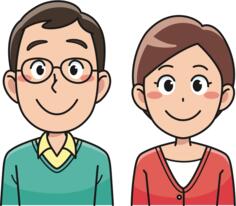 Middle-aged couple