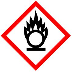 Oxidizing substances warning