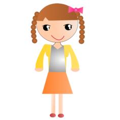 Pigtail girl