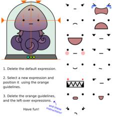 Alien squid monster