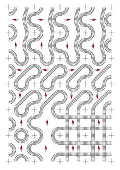 Railroad board game