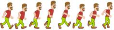 Man sprite sheet