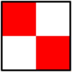 Four-square flag