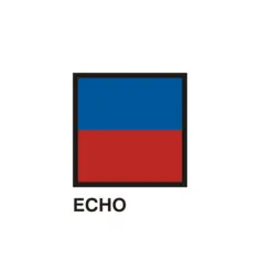 Gran Pavese flags, Echo flag