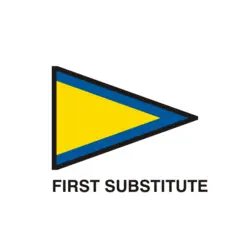 Gran Pavese flags, First Substitute flag