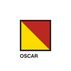 Gran Pavese flags, Oscar flag
