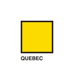 Gran Pavese flags, Quebec flag