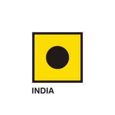 Indian naval flag