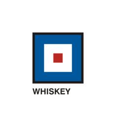 Whiskey flag