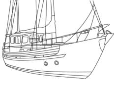 Motor sailor