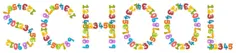 School typography