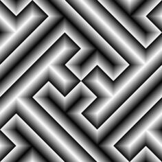 Gray scale swastika pattern