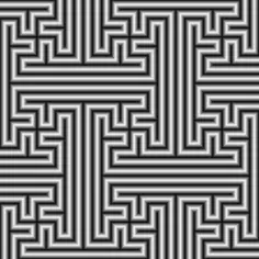Decorative Chinese maze