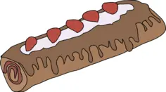 Yule Log Cake