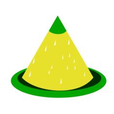Rice dish in yellow