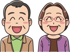 Laughing animated couple