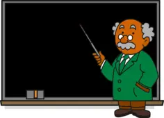 Professor in green suit