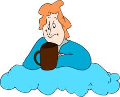 Coffee on cloud