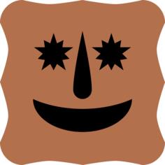 Starry eyes face