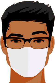 Man in a mask