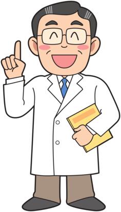 Happy doctor vector image