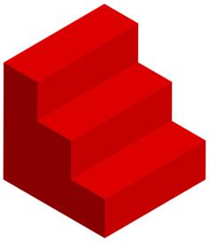 Red stairs