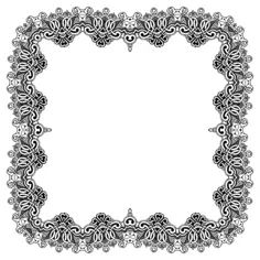 Black and white photo support