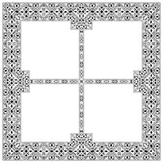 Intertwined frames set