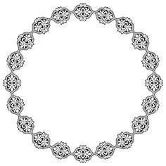 Vintage decorative ornamental frame vector image