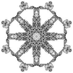 Flourish vintage borders set