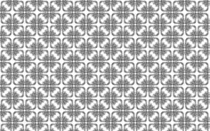 Floral black and white wallpaper