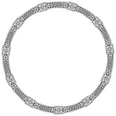 Vintage decorative ornamental frame