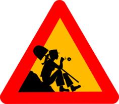 Woman at work with shovel and flower