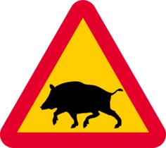 Warning boars