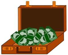 Cash briefcase