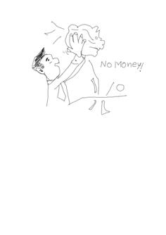 Penny-less man