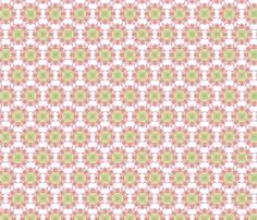 Retro floral vector pattern