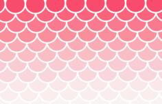 Scallop pattern fading